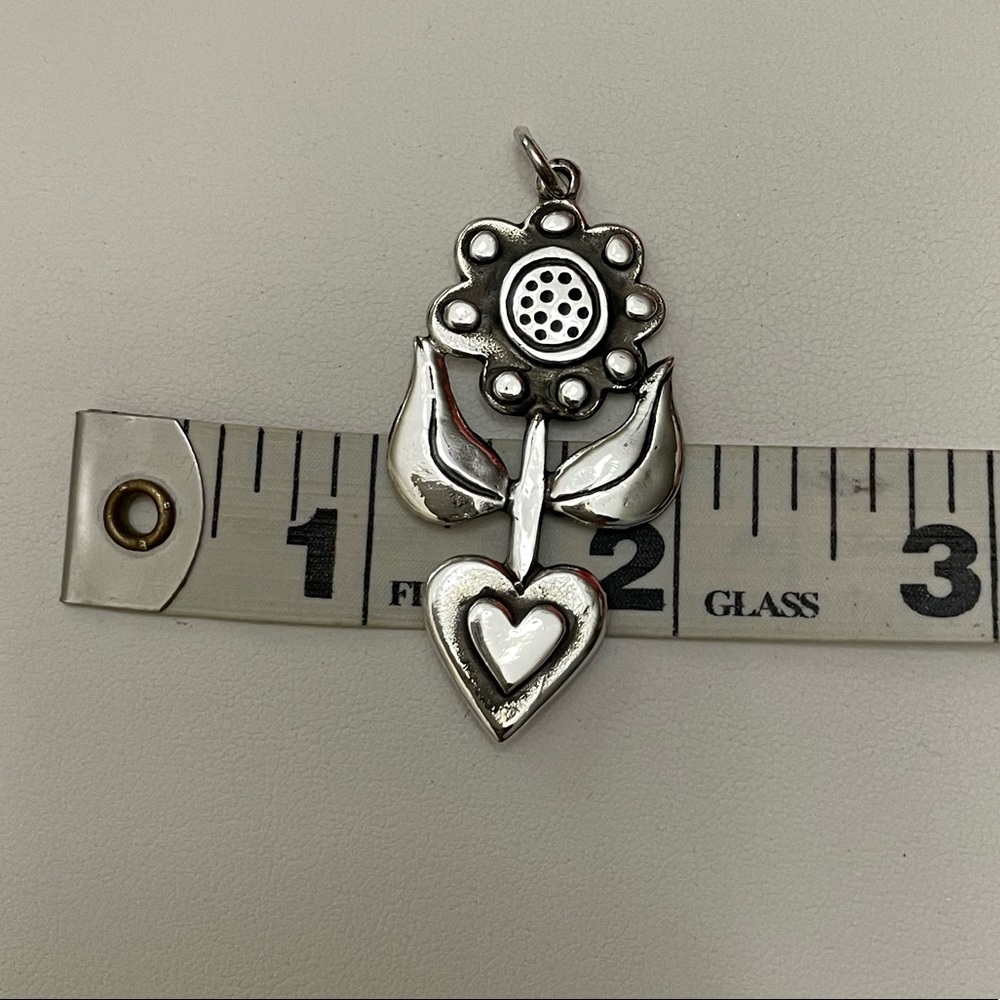 James Avery Rare Retired Melissa Flower 🌻 Pendant - Picture 5 of 5